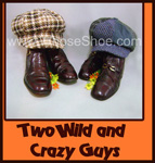 two wild and cray guys whose shoe